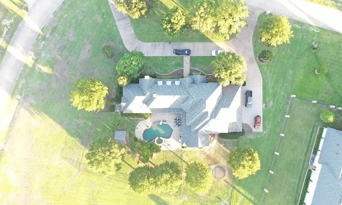 New shingle roof installation on a home in Epsom